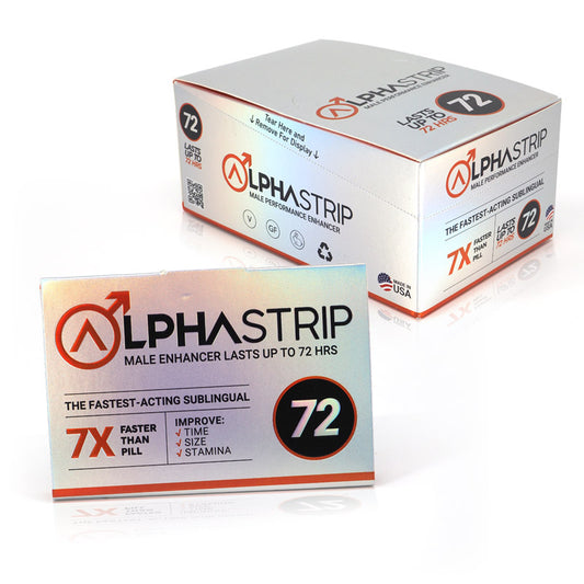 AlphaStrip 72-Hour Male Performance Enhancer